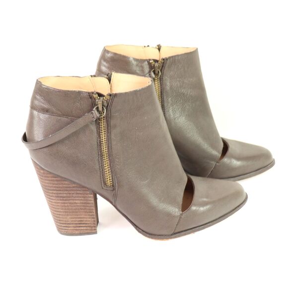 Joe's Abby Cutout Leather Ankle Booties size US 10 - Picture 1 of 7